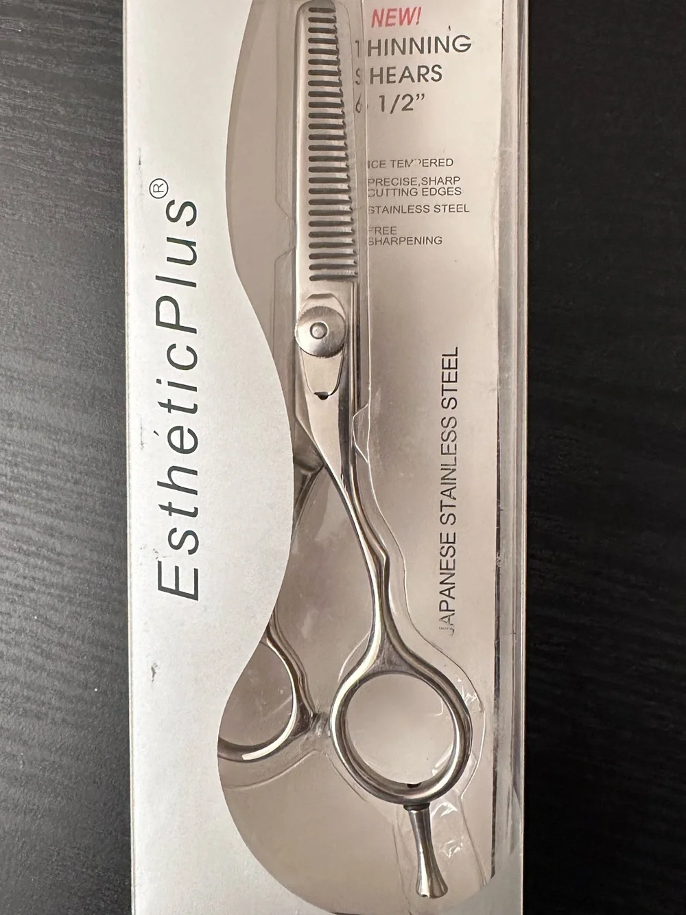 New Esthetic Plus 5.5” Thinning Shears – Japanese Stainless Steel